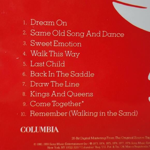 CD Aerosmith - Aerosmith's Greatest Hits - Picture 5 of 5